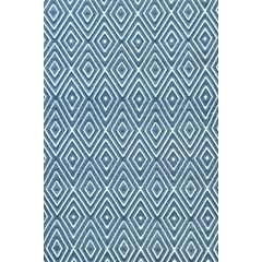 Diamond Denim Indoor/Outdoor Rug | Gracious Style